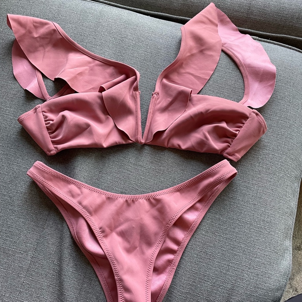Kendall & Kylie Dusty Coral Bikini